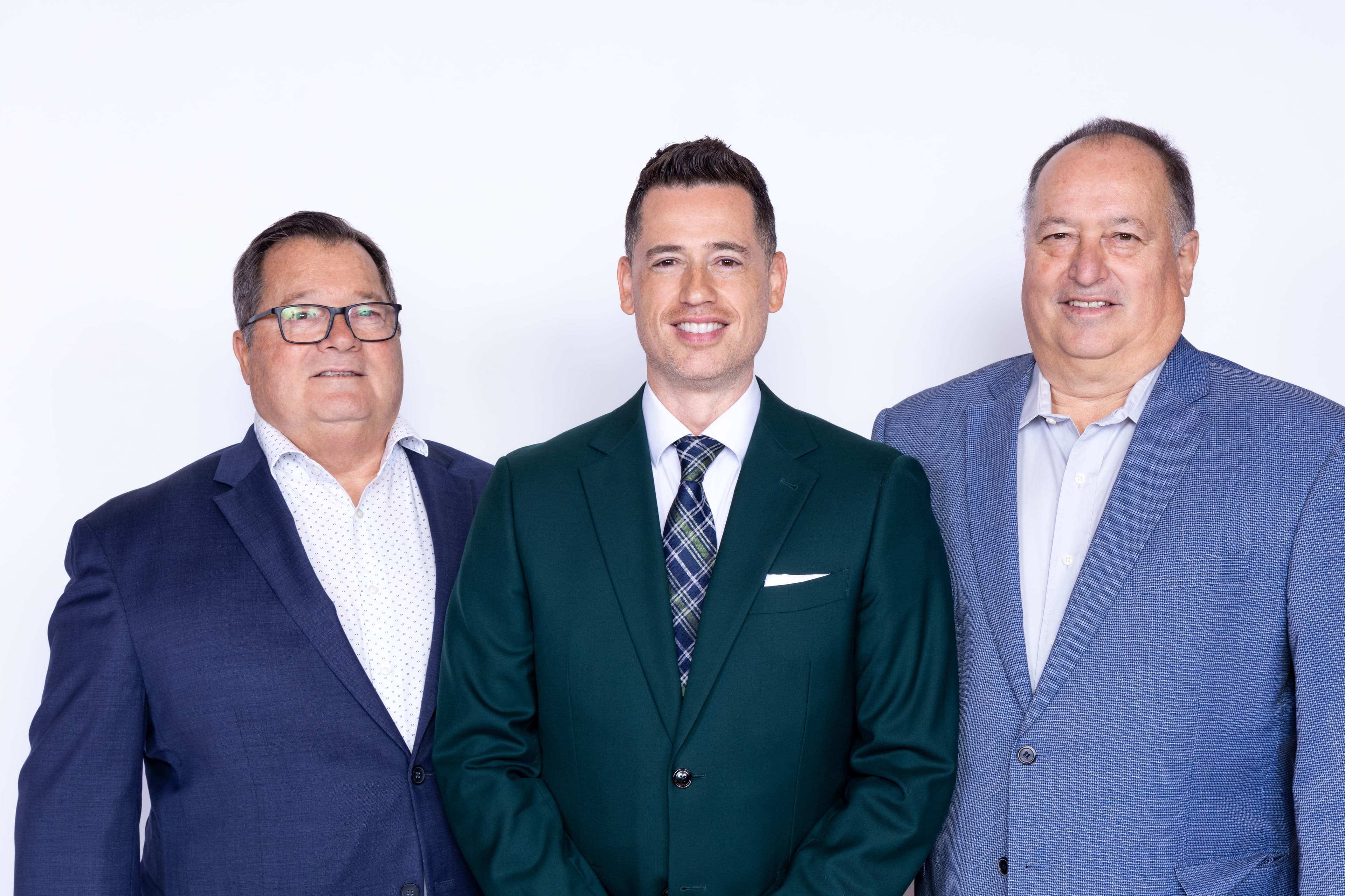 Renaud Lemoine, Vincent Lemoine et Gilbert Lemoine